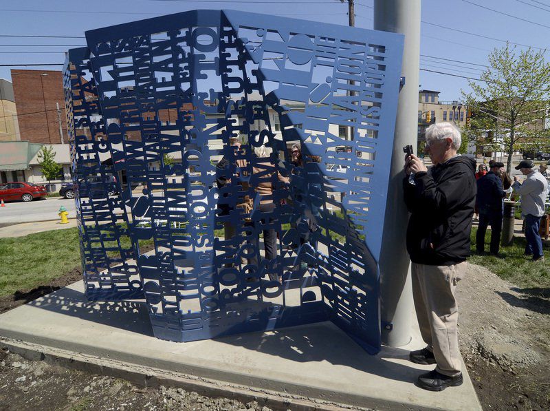 Like Dreiser, sculpture casts light and sparks conversation